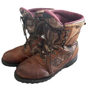 CABELAS Men’s Sz 13 D Brown Leather Work Hunting Boots 81-3739